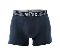 MUSTANG Herren Retroshorts Vorteilspack, Boxershorts, Pants, True Denim, S-XL Marine/Blau M 6er Pack (2x3P)