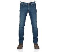 Mustang Herren Jeans Washington im Used Look W38 / L30 Slim Fit - die figurbetonte, enge Form