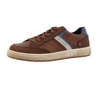 MUSTANG Herren Sneaker EIN sportlicher Slipper 15M0061001, Größe:44 EU, Farbe:Braun