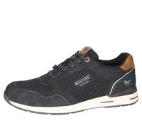 MUSTANG Herren Sneaker luftig sportlich und pflegeleichter Schnürschuh 4154-317, Größe:45 EU, Farbe:Mehrfarbig