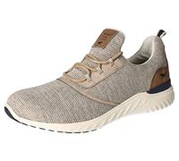 Mustang Sneaker Schnürhalbschuh Freizeit Herren Beige für Herren, beige, Gr. 44 EU