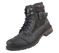 Mustang Stiefelette Grau Blockabsatz für Herren - 44