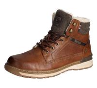 Mustang Herren Schnürboots Gefüttert cognac Größe 44 EU
