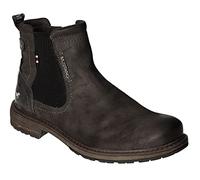 MUSTANG Herren Stiefelette Boot 4157-608 Reißverschluss Stretch Grau Größe 45 EU