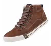 Winterboots MUSTANG SHOES Gr. 44, braun (cognac, used) Herren Schuhe Winterstiefel mit kuscheligem Warmfutter (43996334-44)