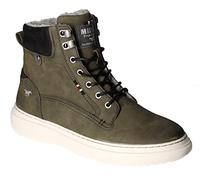 MUSTANG Herren Stiefelette Schnürboot sportliches Design 4181-601, Größe:44 EU, Farbe:Grün