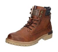 MUSTANG Herren Stiefelette Schnürboot warm gefüttert 4142-602, Größe:42 EU, Farbe:Braun