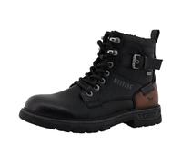 MUSTANG Herren Stiefelette warm mit Zierschnalle 15M0161005, Größe:42 EU, Farbe:Schwarz