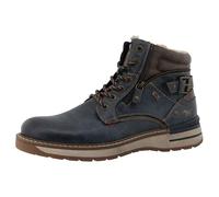 MUSTANG Herren Stiefeletten Maril | Erwachsene Schnürstiefeletten | 15M0011002 | Weite G | Reißverschluss | Synthetik | Navy (00003) | 43 EU