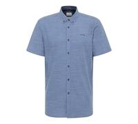 MUSTANG Herren Style Berkeley Hemd Mit Button-Down-Kragen, Middle Blue Two Tone 12722, XL EU