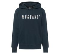 MUSTANG Herren Hoodie Kapuzenpullover Bronson - Regular Fit S - 6XL Blau Schwarz, Größe:L, Farbe:Carbon 4135