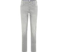Slim-fit-Jeans MUSTANG "Herren Style Oregon Slim K", Herren, Gr. 31, Länge 34, grau (312 grau), Denim/Jeans, 86% Baumwolle, 13% Polyester, 1% Elasthan, unifarben, slim fit, Jeans Slim-fit-Jeans (64506