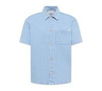 Mustang Herren Style Phoenix Denim Hemd,Mittelblau, size S