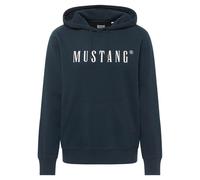 MUSTANG Herren Hoodie Kapuzenpullover Bronson - Regular Fit S - 6XL Blau Schwarz, Größe:3XL, Farbe:Carbon 4135