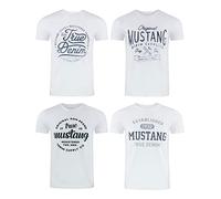 Mustang Basic Print XXL Weiß (508848) Weiß XXL