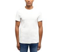MUSTANG Herren T-Shirt Allen - Slim Fit S M L XL XXL 3XL Beige Schwarz Baumwolle, Größe:M, Farbe:Cannoli Cream 2084