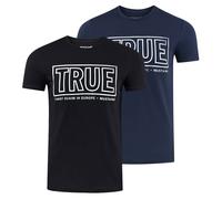 Mustang Basic Print S Blau (707524) Blau S