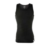 MUSTANG Herren Unterhemd 2er Pack, Tanktop, Doppelripp, True Denim, S-XXL / Farbe: Schwarz Größe: XL (Gr. X-Large)