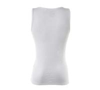 MUSTANG Herren Unterhemd, Vorteilspack, Tanktop, Doppelripp, True Denim, S-XXL Weiß S 6er Pack (3x2P)