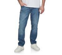 MUSTANG Jeans Herren Stretch lang Straight Fit Washington Jeanshose Hose Denim, Länge:32L, Farbe:Denim Blue (1016081-5000-313), Weite:38W