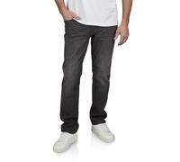 MUSTANG Jeans Herren Stretch lang Straight Fit Washington Jeanshose Hose Denim, Länge:34L, Farbe:Denim Black (1016082-4000-983), Weite:32W