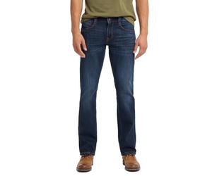 MUSTANG Jeans Herren Stretch Oregon Bootcut Jeanshose Hose Denim, Größe:W 34 L 34, Farbe:Dark Blue Denim (982)