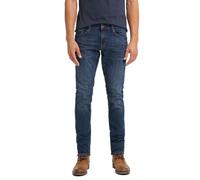 MUSTANG Jeans Herren Stretch Oregon Tapered Fit Jeanshose Hose Denim, Größe:W 32 L 36, Farbauswahl:Mid Blue Denim (1009374-883)
