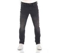 MUSTANG Jeans Herren Stretch Slim Fit Vegas Jeanshose Hose Denim, Größe:38W / 32L, Farbvariante:Denim Black (4000-883)