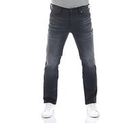 MUSTANG Jeans Herren Stretch Straight Fit Tramper Jeanshose Hose Denim, Farbe:Dark (1014741-4000-882), Größe:32W / 34L