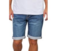 MUSTANG Jeans Shorts Herren Stretch Kurz Regular Fit Chicago Real X Kurze Hosen Sommer Denim Einfarbig Blau w42, Größe:W 42, Farbe:Light Blue (312)