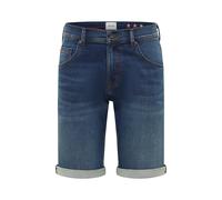 Slim-fit-Jeans MUSTANG "Herren Style Chicago Shorts Z", Damen, Gr. 33, 723 mittelblau, Denim/Jeans, 83% Baumwolle, 16% Polyester, 1% Elasthan, unifarben, slim fit, Jeans Slim-fit-Jeans (11266200-33) 7