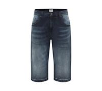 Shorts MUSTANG "Herren Style Denim Bermuda", Herren, Gr. 34, 683 mittelblau, Denim/Jeans, 86% Baumwolle, 13% Polyester, 1% Elasthan, unifarben, straight fit, Hosen Shorts (86418512-34) 683 mittelblau