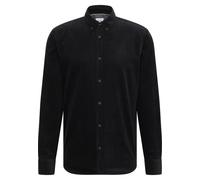 Mustang Hemd Herren Regular Fit Baumwolle schwarz, XL