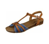 Mustang jeansblau-braun für Damen, blau, Größe 35 EU