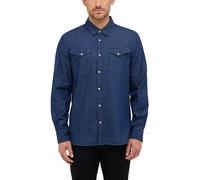 Mustang Hemd Herren Regular Fit Baumwolle medium stone, XL