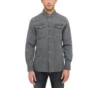 Mustang Jeanshemd in Grau - Größe S | Herren Plussize