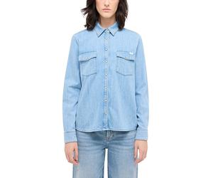 Mustang Jeanshemd in Hellblau - Größe 40 | Herren Plussize