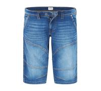 MUSTANG Jeansshorts Herren Jeansshorts Baumwoll-Stretch blau, 32