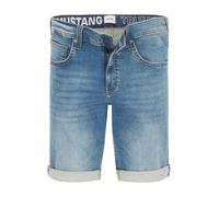 MUSTANG Jeansshorts Herren Jeansshorts Baumwoll-Stretch blau, 33