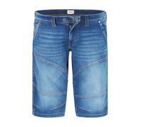 MUSTANG Jeansshorts Herren Jeansshorts Baumwoll-Stretch blau, 36
