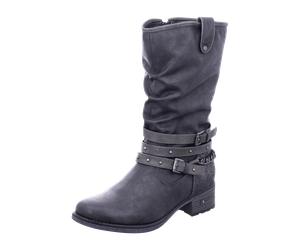 Mustang Klassische Stiefel für Damen, grau, Größe 38 EU