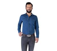 Mustang Koppelgürtel aus Vollrindleder in Dunkelbraun 105