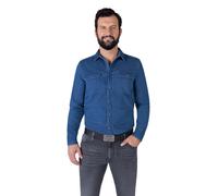 MUSTANG Men Leather Belt W85 Schwarz - kürzbar