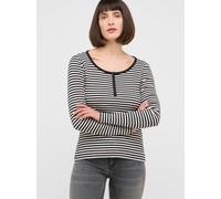 Mustang Langarmshirt Damen schwarz, M