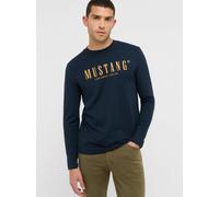 Mustang Herren Langarmshirt Style Asheville navy L