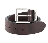 MUSTANG Leather Belt 40mm W100 Darkbrown - kürzbar