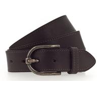 MUSTANG Leather Belt W100 Dark Brown