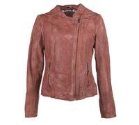 Lederjacke MUSTANG "Daphne", Damen, Gr. M, rosa (rose), 100% Leder, Cow / Futter: 100% Baumwolle / Ärmelfutter: 100% Polyester, Jacken (61355229-M) rose