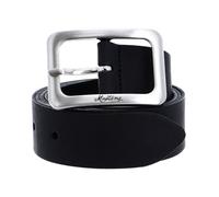 MUSTANG Leder Gürtel Woman's Leather Belt 3.5 W100 Black schwarz