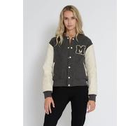 Mustang Lederblouson Damen grau, XL